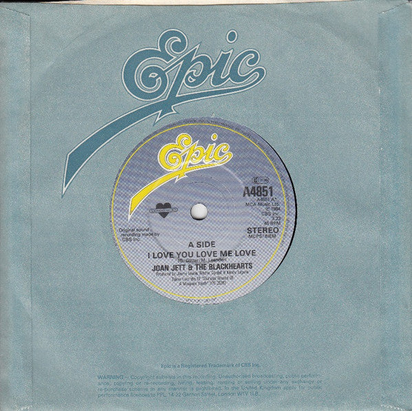 Joan Jett & The Blackhearts – Ich liebe dich, liebe mich, liebe 34512