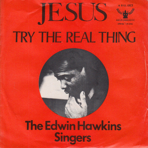 Edwin Hawkins Singers - Jesus Vinyl Singles Vinyl Zeer Goed / Hoesje Goed "VINYLSINGLES.NL"