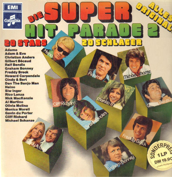 Various - Die Super Hitparade 2 (LP) 44328 Vinyl LP Vinyl Goed / Hoes Goed