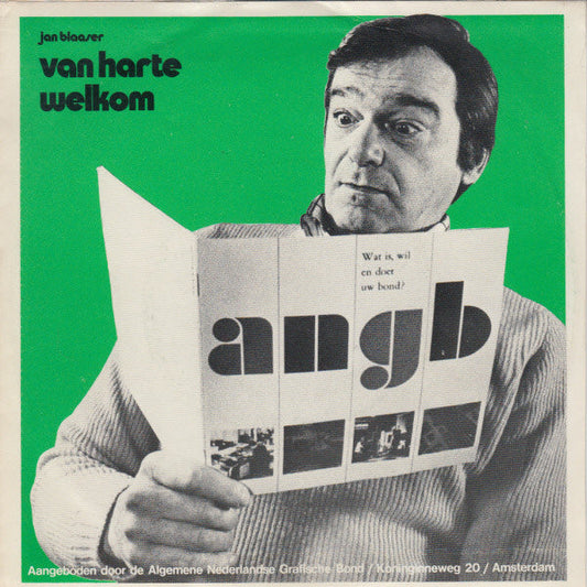 Jan Blaaser - De Bond Staat Achter U 05601 Vinyl Singles Vinyl Goed / Hoes Goed