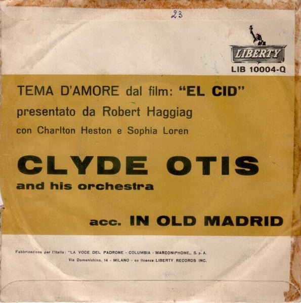 Clyde Otis und sein Orchester - Im alten Madrid 40444