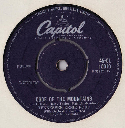 Tennessee Ernie Ford - Blackeyed Susie 40415 Vinyl Singles Vinyl Goed / Hoes Generic