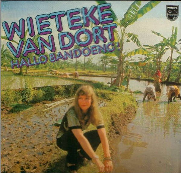 Wieteke van Dort - Hallo Bandoeng (LP) 41074 Vinyl LP Vinyl Goed / Hoes Goed