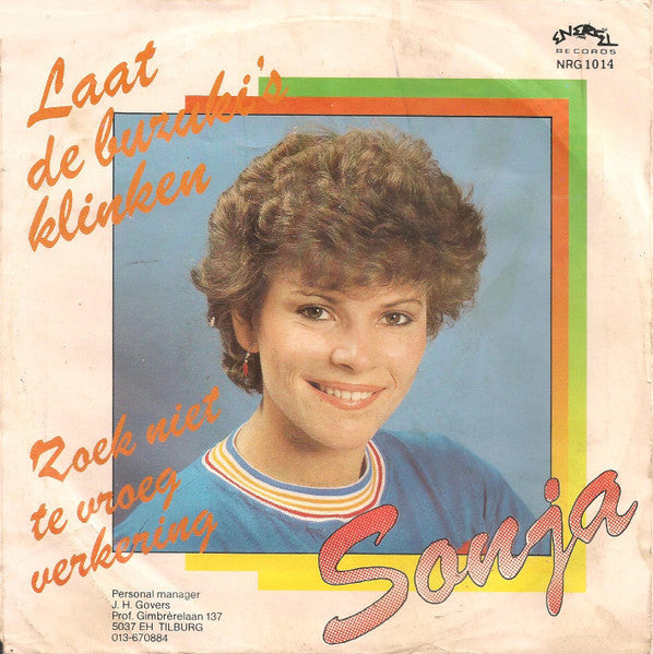 Sonja - Laat De Buzuki's Klinken 14608 Vinyl Singles Vinyl Goed / Hoes Goed