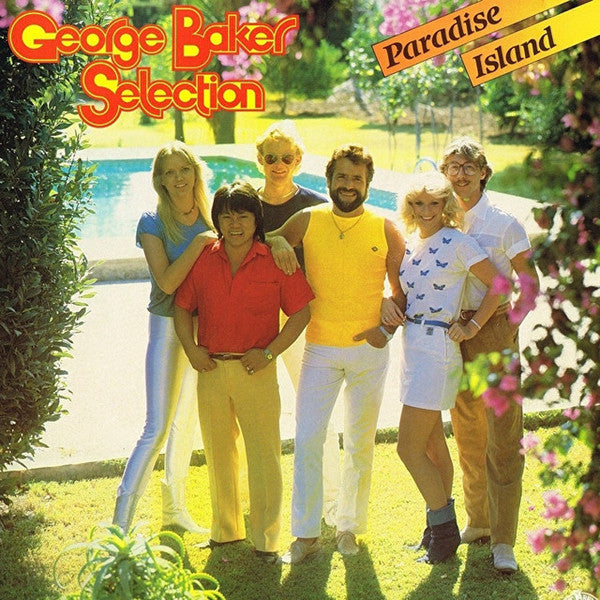 George Baker Selection - Paradise Island (LP) Vinyl LP Vinyl Zeer Goed / Hoesje Goed "VINYLSINGLES.NL"