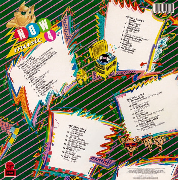 Various - Now That's What I Call Music 4 (LP) 51764 Vinyl LP Dubbel Vinyl Goed / Hoes Zie Foto