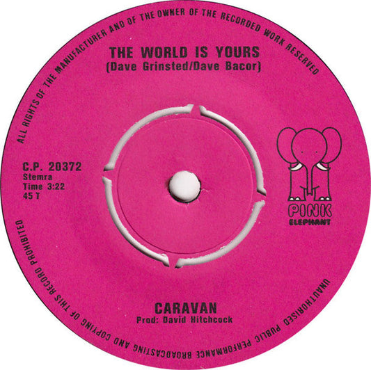 Caravan - The World Is Yours (Promo) 18024 Vinyl Singles Vinyl Goed / Hoes Generic