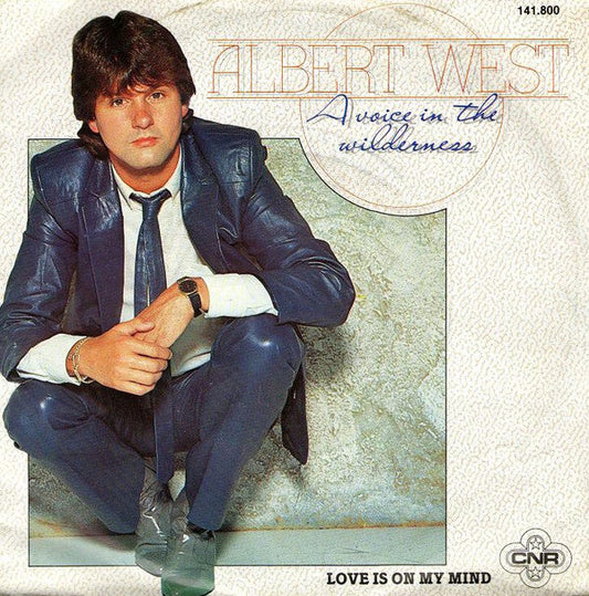 Albert West - A Voice In The Wilderness 24650 Vinyl Singles Vinyl Goed / Hoes Goed