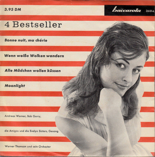 Various - 4 Bestseller (EP) Vinyl Singles EP Vinyl Goed / Hoes Goed