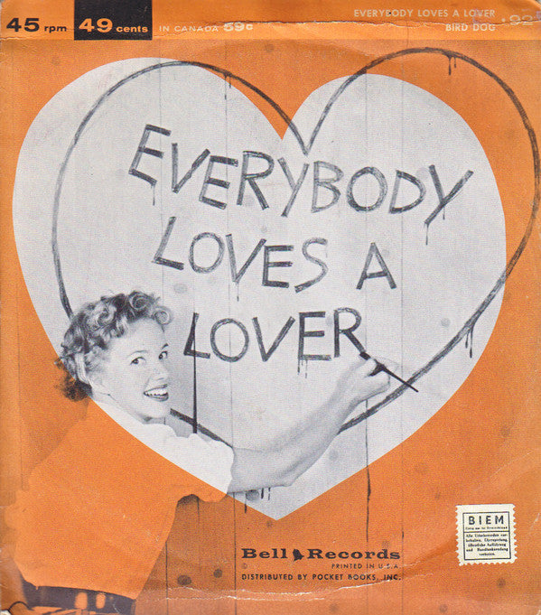 Dottie Marshall / Rick Corio And Joe Favale - Everybody Loves A Lover / Bird Dog 26563 Vinyl Singles Vinyl Goed / Hoes Goed