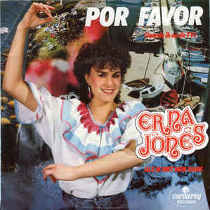 Erna Jones - Por Favor (Leerde Ik Op De T.V.) Vinyl Singles Vinyl Zeer Goed / Hoesje Goed "VINYLSINGLES.NL"