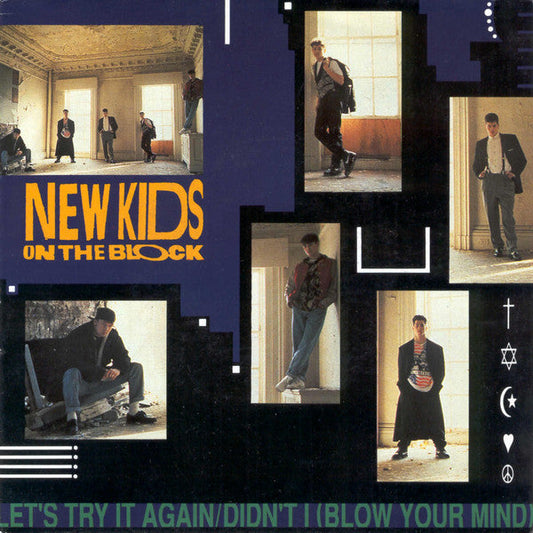 New Kids On The Block - Let's Try It Again 20150 Vinyl Singles Vinyl Goed / Hoes Goed
