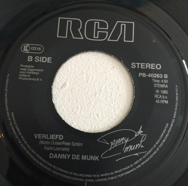 Danny de Munk - Mengelmoes 32495 Vinyl Singles Vinyl Goed / Hoes Goed