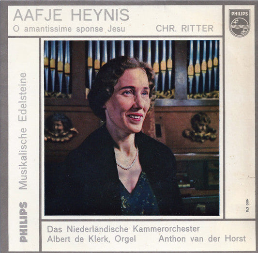 Aafje Heynis - O Amantissime Sponse Jesu 05341 Vinyl Singles Vinyl Goed / Hoes Goed
