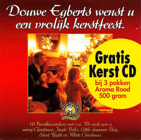 Various - Douwe Egberts Wenst U Een Vrolijk Kerstfeest (CD) 71094 Compact Disc Goede Staat