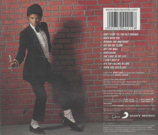 Michael Jackson - Off The Wall (CD) Compact Disc Vinyl Goed / Hoes Goed