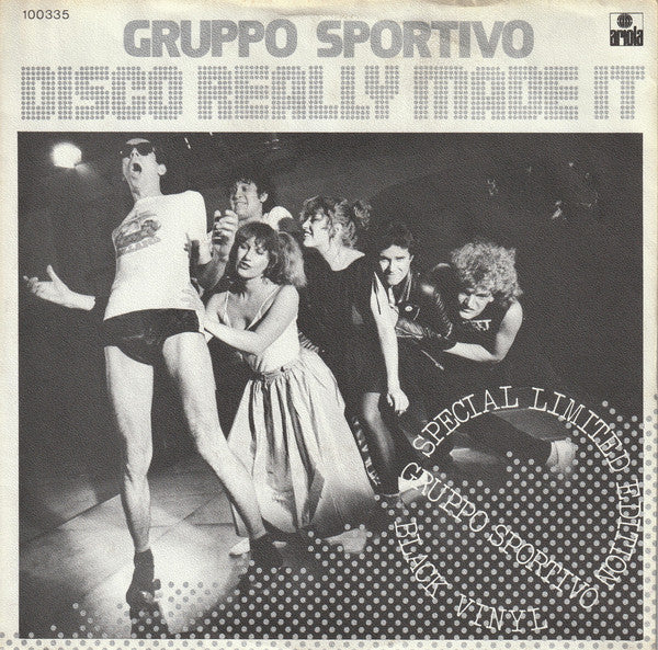 Gruppo Sportivo - Disco Really Made It Vinyl Singles Vinyl Goed / Hoesje Redelijk "VINYLSINGLES.NL"