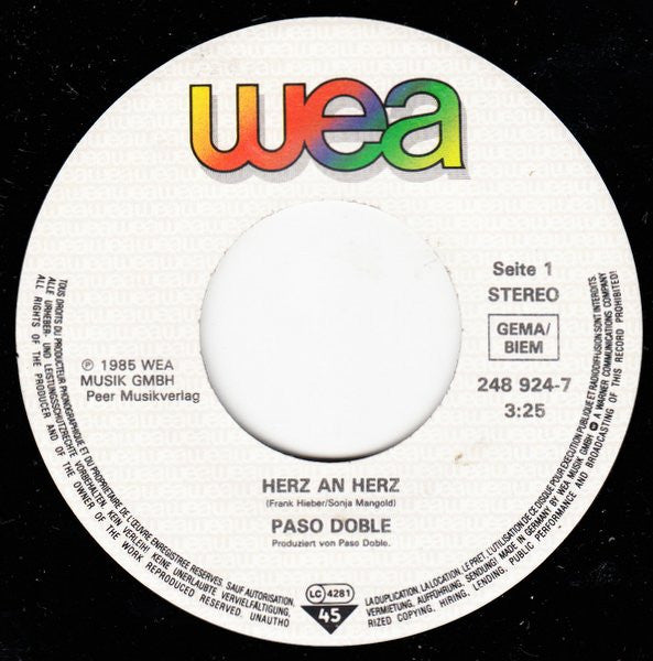Paso Doble - Herz An Herz 29963