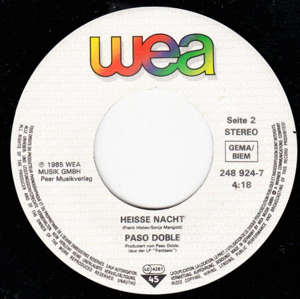 Paso Doble - Herz An Herz 29963