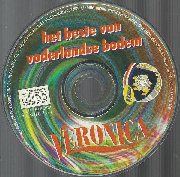 Various - Veronica Het Beste Van Vaderlandse Bodem (CD) 70575 Compact Disc Goede Staat