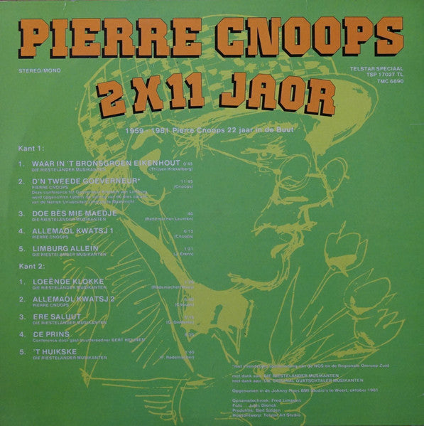 Pierre Cnoops – 2 X 11 Jahre (LP) 49400