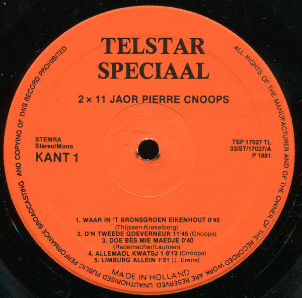 Pierre Cnoops – 2 X 11 Jahre (LP) 49400
