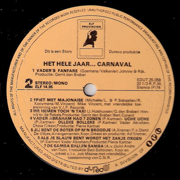 Various - Die Party-Platte des Jahres (LP) 45199