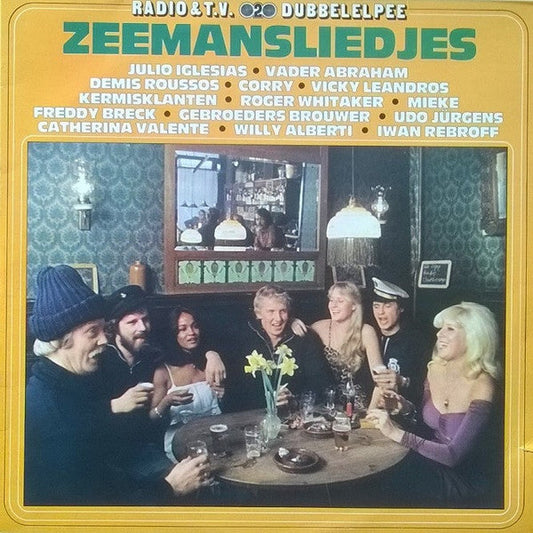 Various - Zeemansliedjes (LP) 51409 Vinyl LP Dubbel Vinyl Goed / Hoes Goed