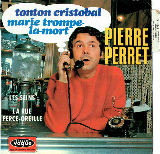 Pierre Perret - Tonton Cristobal 37728 (B) Vinyl Singles EP Vinyl Goed / Hoes Goed