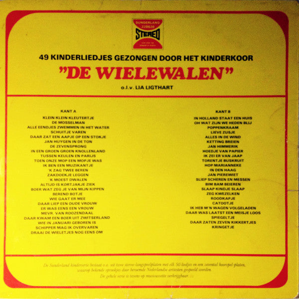 Kinderchor De Wielewalen – 49 Kinderlieder (LP) 45317