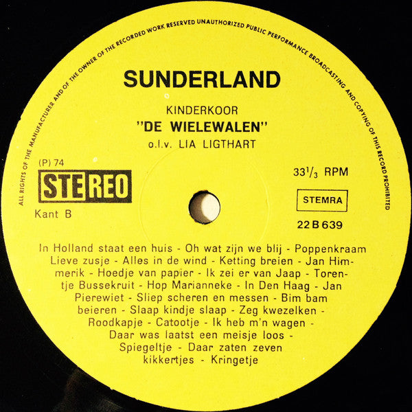 Kinderchor De Wielewalen – 49 Kinderlieder (LP) 45317