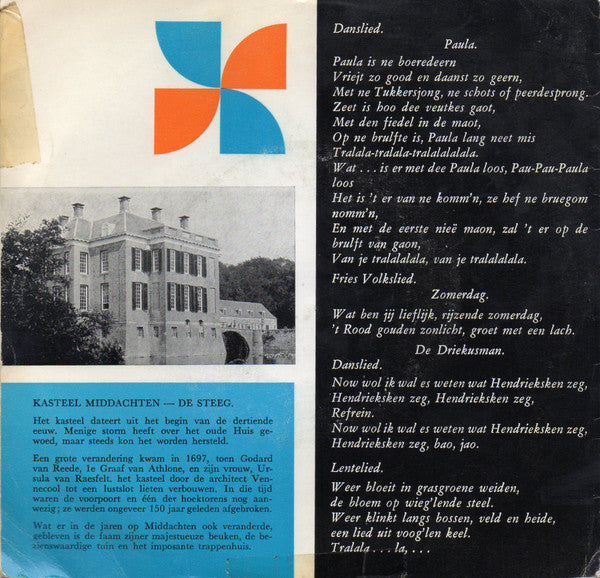 Various - Folklore Internationaal 34810 Vinyl Singles Vinyl Goed / Hoes Goed