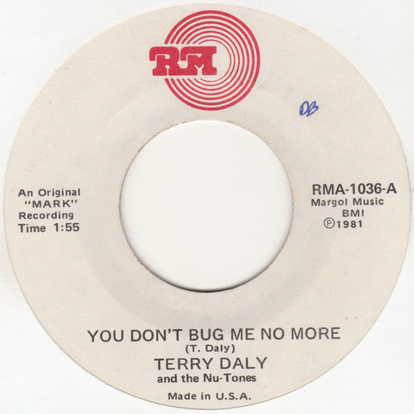 Terry Daly And The Nu-Tones - You Don't Bug Me No More 42089 Vinyl Singles Vinyl Goed / Hoes Generic