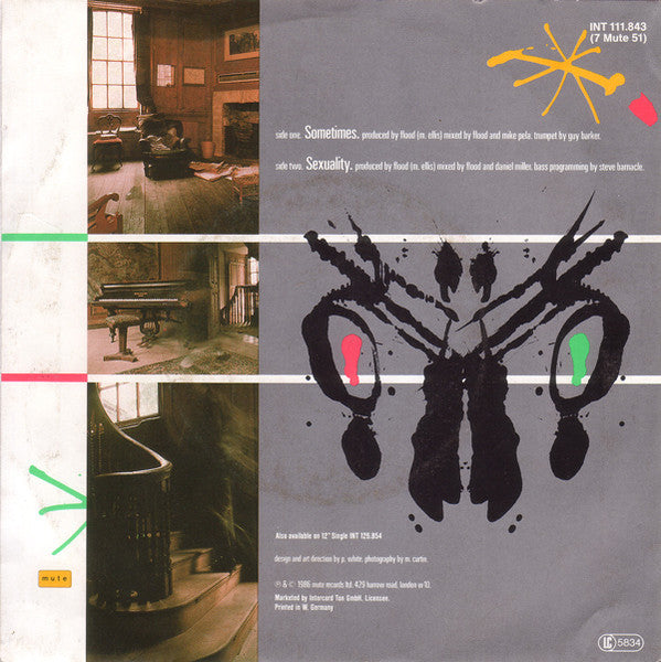 Erasure - Sometimes Vinyl Singles Vinyl Zeer Goed / Hoesje Goed "VINYLSINGLES.NL"