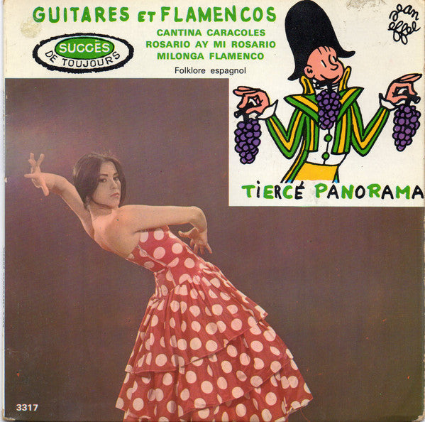 Various - Guitares Et Flamencos 24721 Vinyl Singles EP Vinyl Goed / Hoes Goed