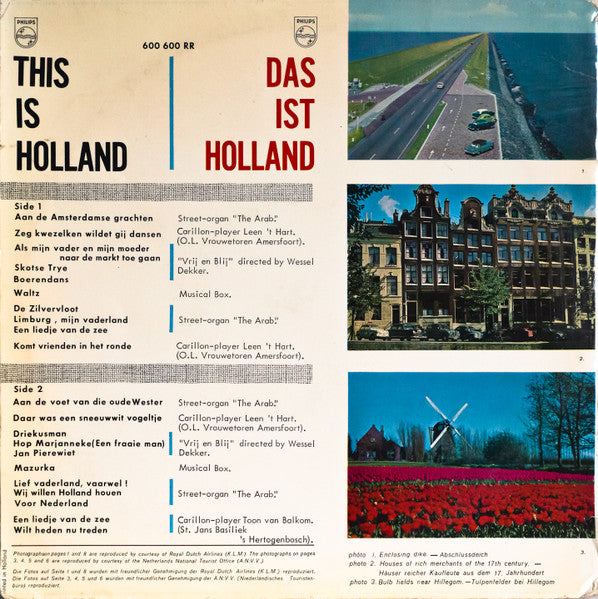 Various - This Is Holland Das Ist Holland (10") Vinyl LP 10" Vinyl Goed / Hoes Goed