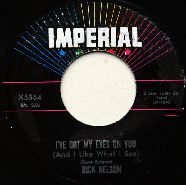 Ricky Nelson - Teen Age Idol 40118 Vinyl Singles Vinyl Goed / Hoes Goed