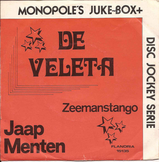 Jaap Menten - De Veleta 12527 Vinyl Singles Vinyl Goed / Hoes Goed