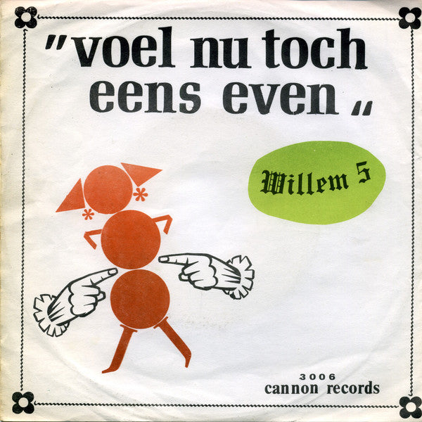 Willem 5 - Dat Was Een Nacht, Janet 34714 Vinyl Singles Vinyl Goed / Hoes Goed