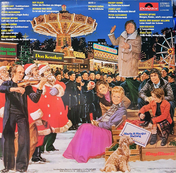 Various - Weihnachtsmarkt (LP) 43527 Vinyl LP Vinyl Goed / Hoes Goed
