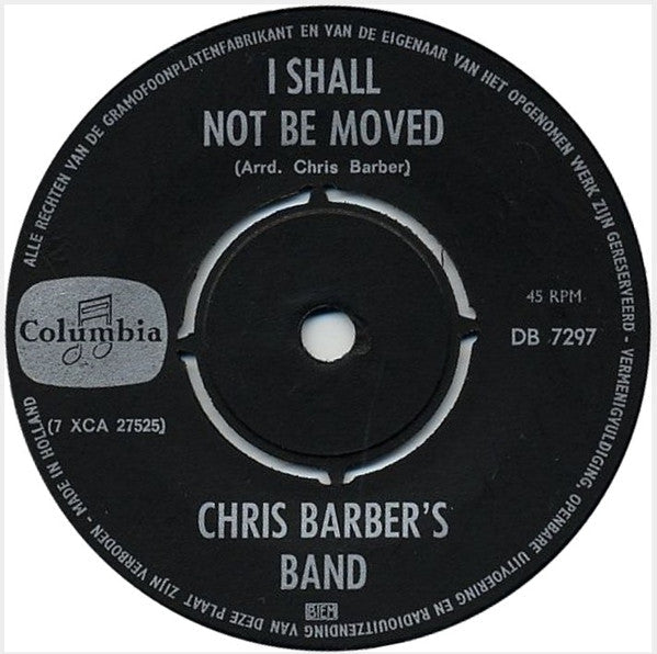 Chris Barber And Ottilie Patterson - Hello Dolly Vinyl Singles Vinyl Zeer Goed / Hoesje Goed "VINYLSINGLES.NL"