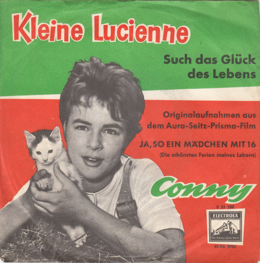Conny Froboess - Kleine Lucienne (B) Vinyl Singles Vinyl Goed / Hoes Redelijk