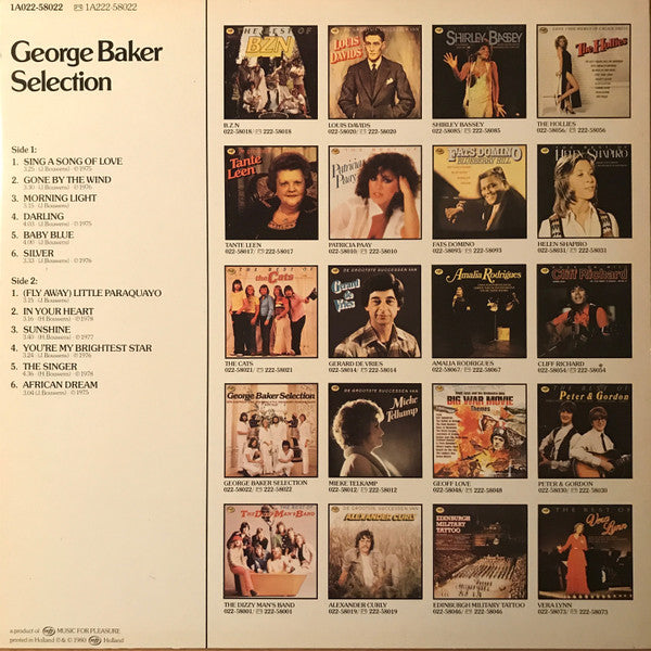 George Baker Selection - Sing A Song Of Love (LP) 52014 Vinyl LP Vinyl Goed / Hoes Goed