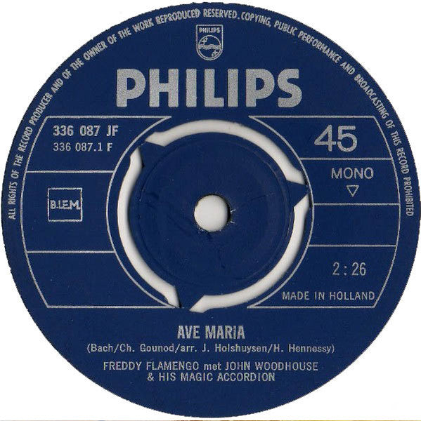 Freddy Flamengo & John Woodhouse - Ave Maria 18055
