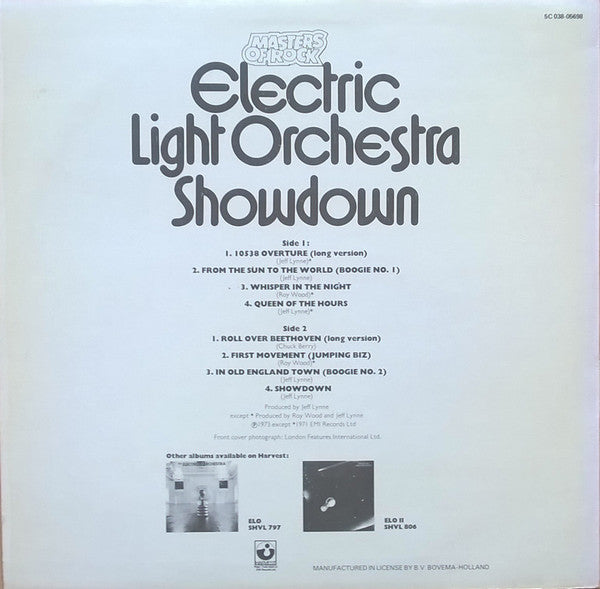Electric Light Orchestra - Showdown (LP) Vinyl LP Vinyl Zeer Goed / Hoesje Goed "VINYLSINGLES.NL"