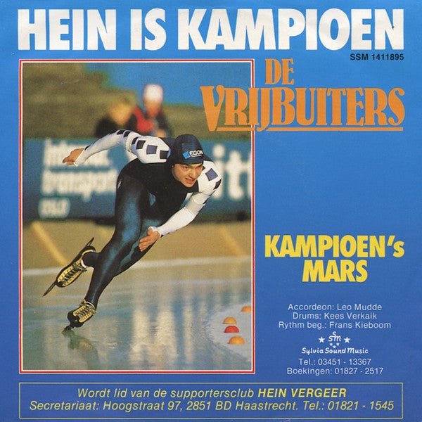 Vrijbuiters - Hein Is Kampioen 18776 Vinyl Singles Vinyl Goed / Hoes Goed