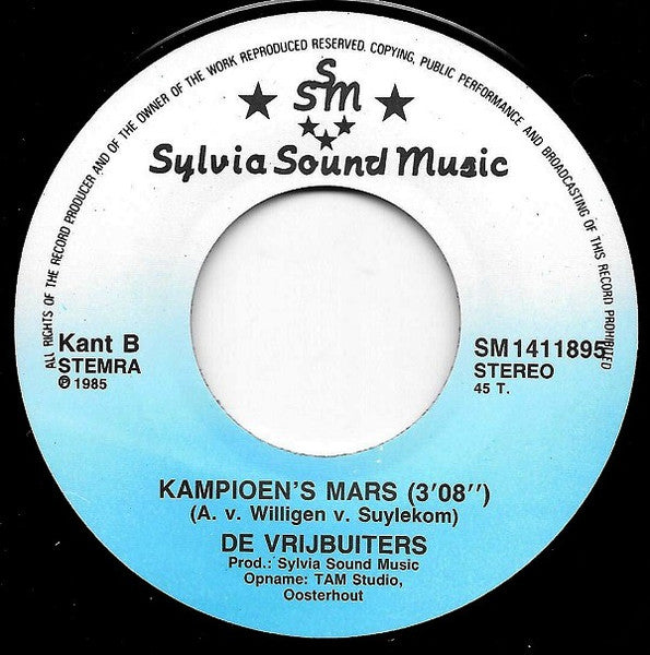 Vrijbuiters - Hein Is Kampioen 18776 Vinyl Singles Vinyl Goed / Hoes Goed