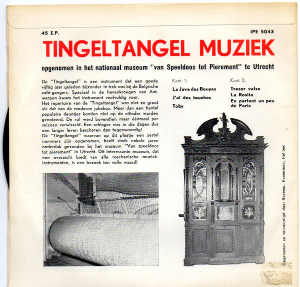 Tingeltangel - Tingel Tangel Muziek 42602 Vinyl Singles EP Vinyl Goed / Hoes Goed