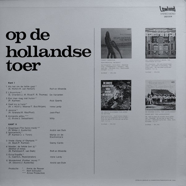 Various - Op De Hollandse Toer (LP) 48300 Vinyl LP Vinyl Goed / Hoes Goed