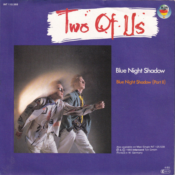 Two Of Us - Blue Night Shadow 29435 Vinyl Singles Vinyl Goed / Hoes Goed